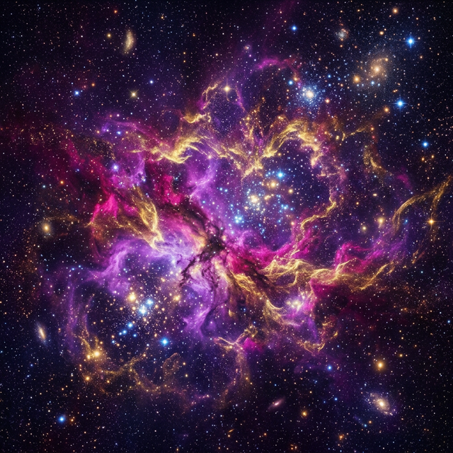 Estrellas y Nebulosa Mística